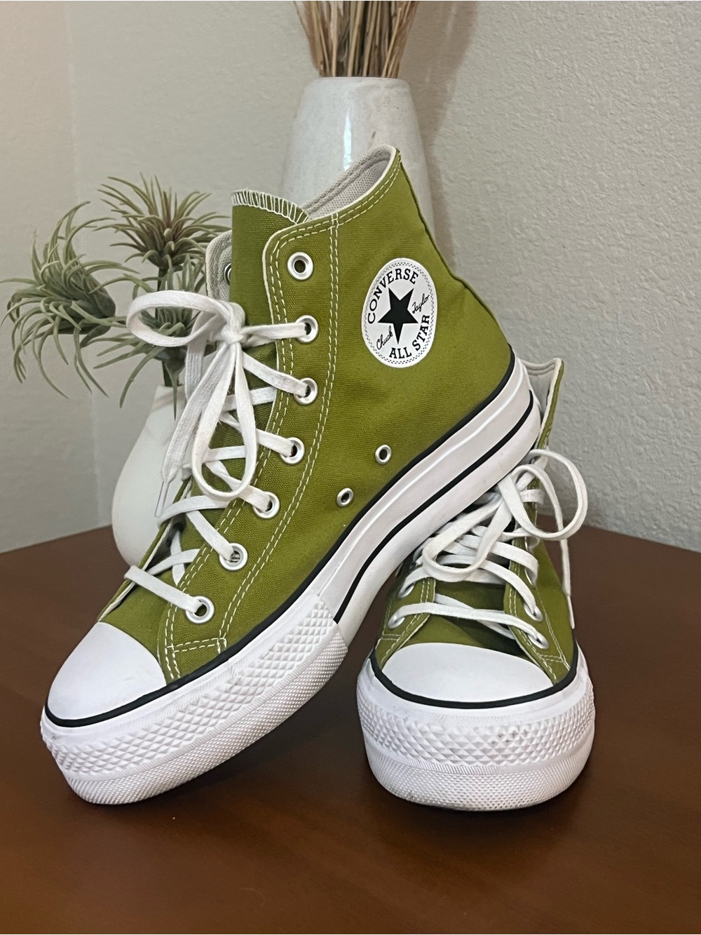 CONVERSE Chuck Taylor Lift Platform Hi - Green